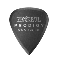 Ernie Ball Standard Prodigy Picks 6 Pack - 1.5 mm Black