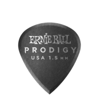 Ernie Ball Mini Prodigy Picks 6 Pack - 1.5 mm Black