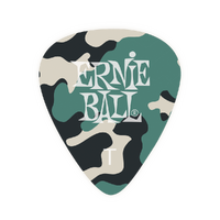 Ernie Ball Thin Camouflage Picks 12 Pack