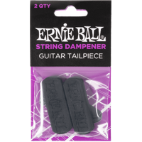 Ernie Ball String Dampener - Guitar Tailpiece 2 Pack