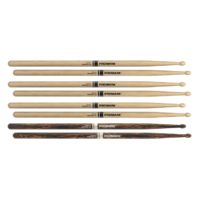 ProMark Rebound 5A Hickory Plus FireGrain - 4 Pack