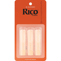 Rico Bb Clarinet Reeds #1.5 - 3 Pack