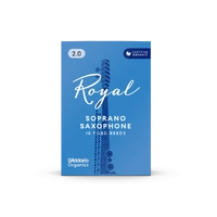 Rico Royal Soprano Saxophone Reeds - 10 Pack