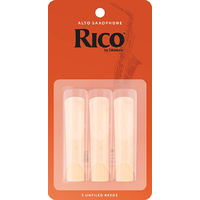 Rico Alto Saxophone Reeds #1.5 - 3 Pack