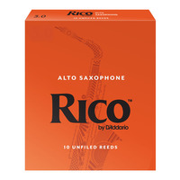 Rico Alto Saxophone Reeds #2.5 - 10 Pack
