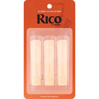 Rico Tenor Saxophone Reeds #2.5 - 3 Pack