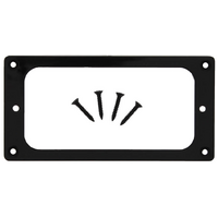 TV Jones EM1 Gibson-Style Pickup Ring with Mounting Screws Black Short