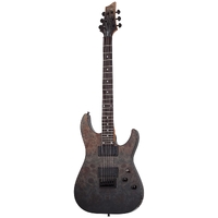 Schecter C-1 Standard Black Fade Burst Burl