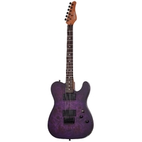 Schecter PT Standard Purple Burst Burl