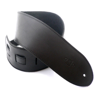 DSL SGE35-15-1 3.5" Single Ply Black/Black Leather Strap
