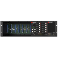 Harrison Audio D510r 500 Series Rack with D510mx Mixer and Dante Card