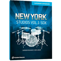 Toontrack New York Studios Vol. 1 SDX
