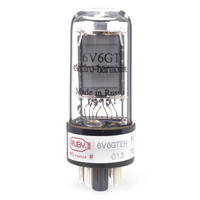 Ruby Tubes Electro Harmonix EH-6V6GT Power Vacuum Tube