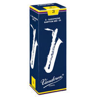 Vandoren E♭ Baritone Traditional Saxophone Reed - 5 Pack