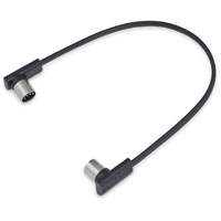 RockBoard Flat MIDI Cable Black 30cm