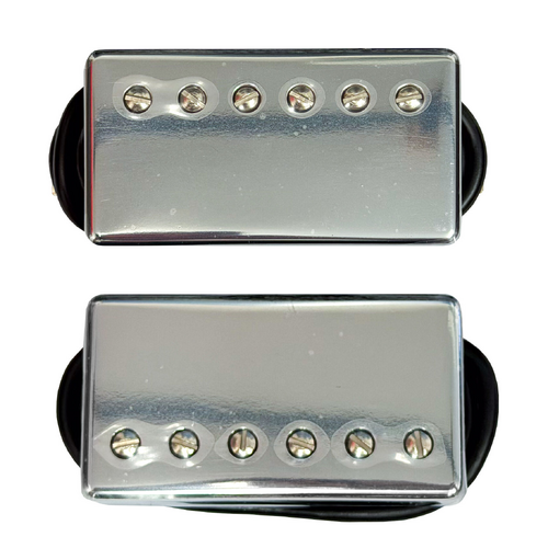 Lollar Pickups Imperial Set (F-Spaced Bridge) 4 Conductor Chrome