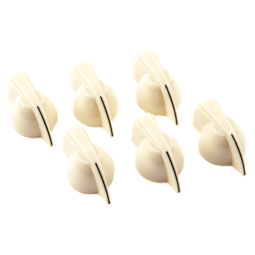 Fender Chicken Head Amplifier Knobs Cream 6