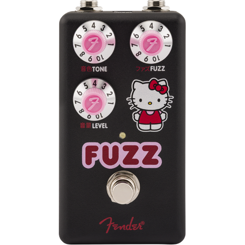 Fender x Hello Kitty Fuzz Pedal Black