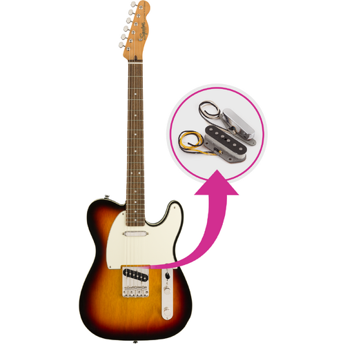 Squier Classic Vibe '60s Custom Telecaster 3CS w/ Upgraded Fender Pickups