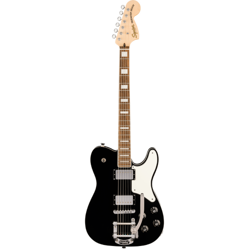 Squier Paranormal Troublemaker Telecaster Deluxe Bigsby Black