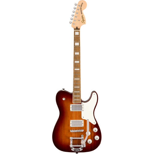 Squier Paranormal Troublemaker Telecaster Deluxe Bigsby Honey Sunburst