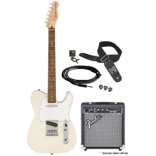 Squier Affinity Telecaster Olympic White Bundle