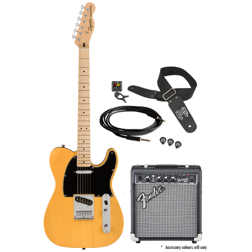 Squier Affinity Telecaster Butterscotch Blonde Bundle