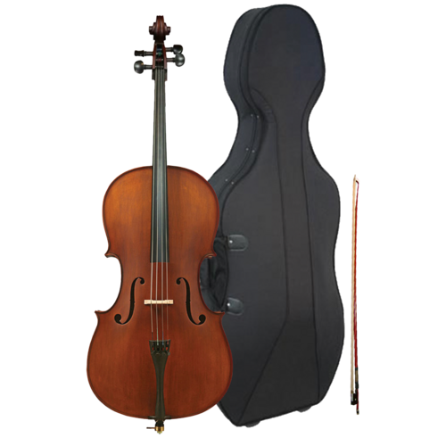 Enrico Student Plus II Cello Outfit 4/4 Size