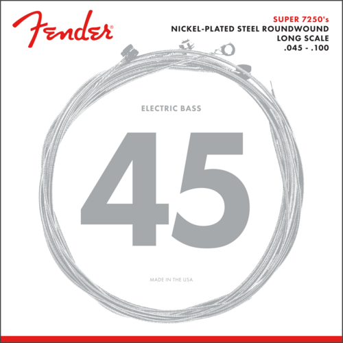 Fender 7250ML Bass Strings .045-.100 Gauges