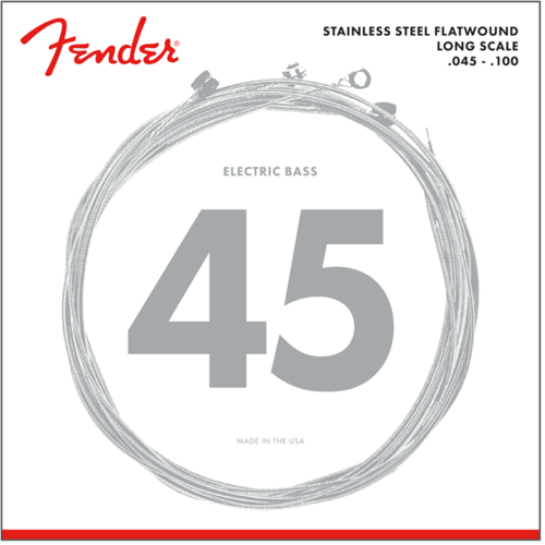 Fender Stainless Flatwound 9050L .045-.100 Bass Strings
