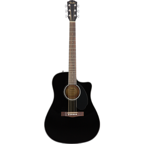 Fender CD-60SCE Dreadnought Black