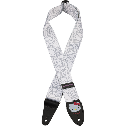 Fender x Hello Kitty White Poly Strap 2"