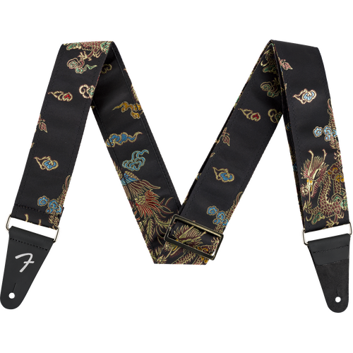Fender Satin Dragon Strap Black