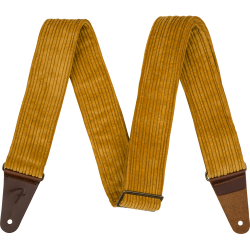 Fender Corduroy Strap Blaze Gold 2"