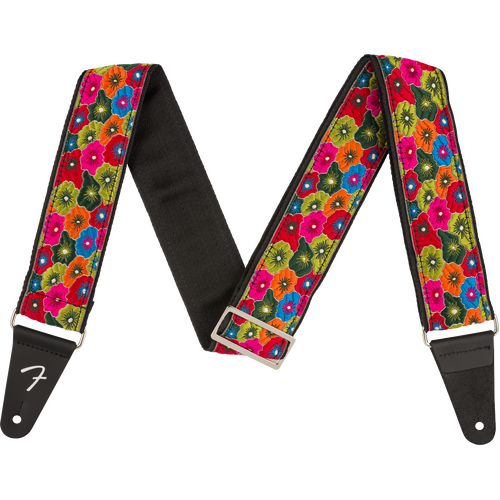 Fender Wild Bloom Strap Green
