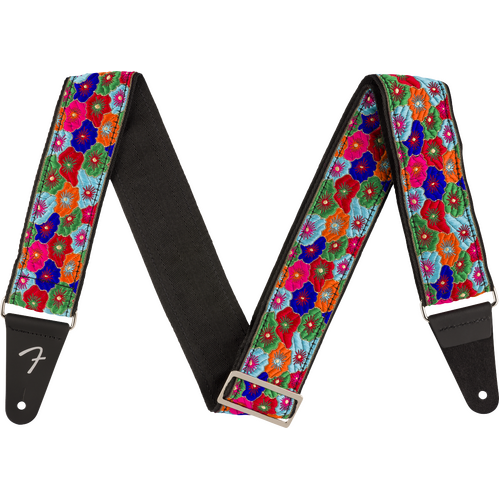 Fender Wild Bloom Strap Blue