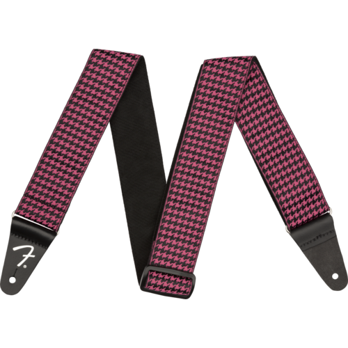 Fender Houndstooth Strap Pink