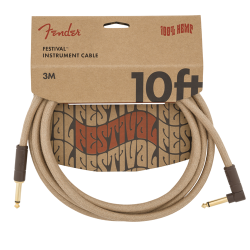 Fender Pure Hemp Instrument Cable - 10'