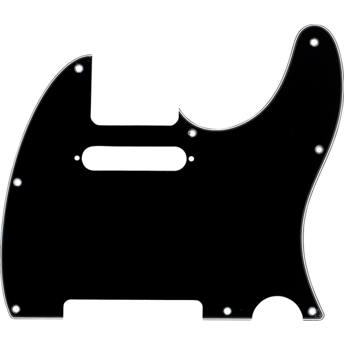 Fender 8-hole Mount Multi-ply Telecaster® Pickguard, B/W/B 3-Ply