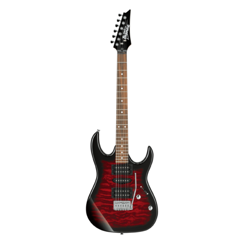 Ibanez Gio GRX70QA TRB Transparent Red Sunburst