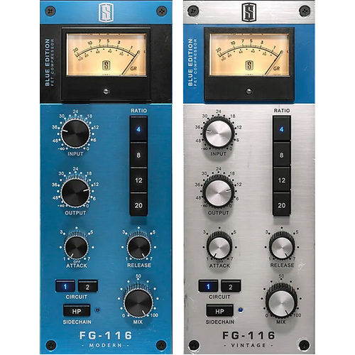 Slate Digital FG-116 Blue Series FET Compressors