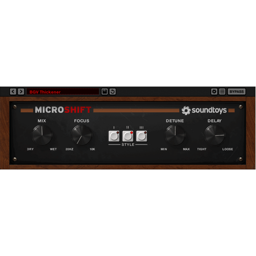 SoundToys MicroShift 5