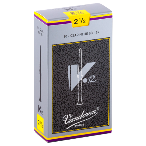 Vandoren B♭V12 Clarinet Reeds - 10 Pack