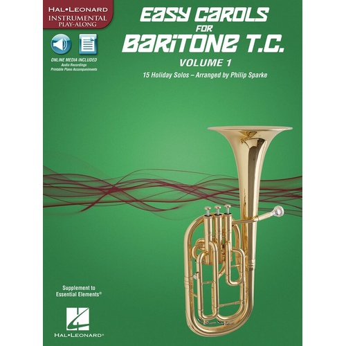 Easy Carols for Baritone T.C. - Vol. 1