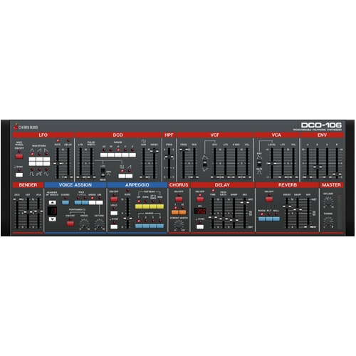 Cherry Audio DCO-106 Polyphonic Synth