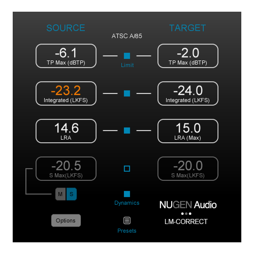 NUGEN Audio LM-Correct 2