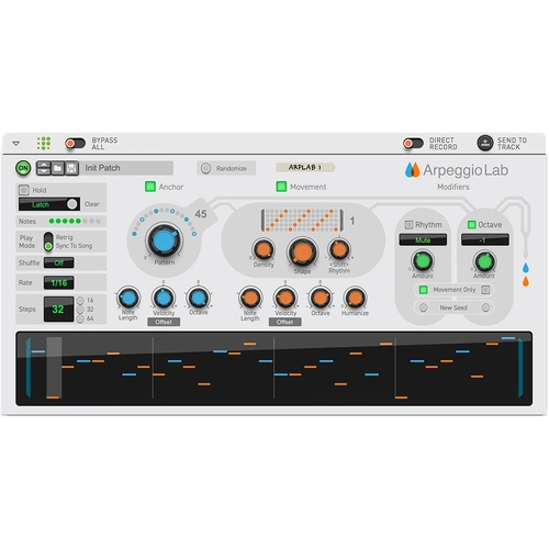 Reason Arpeggio Lab Rack Extension