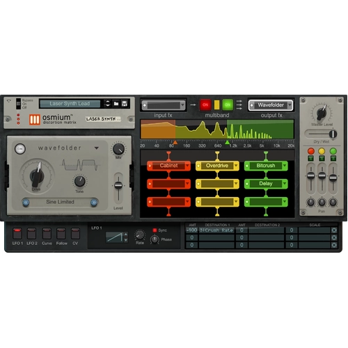 Reason Osmium Distortion Matrix Rack Extension