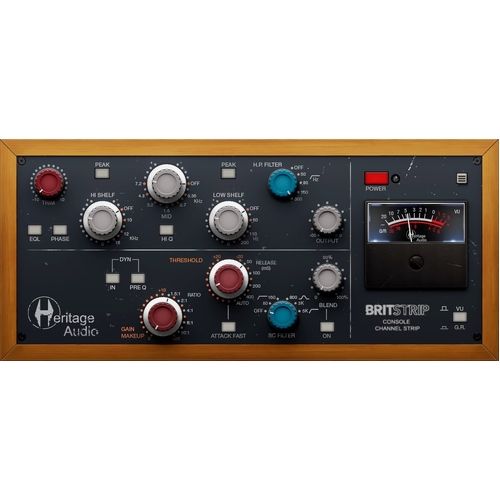 Heritage Audio Britstrip Console Channel Strip