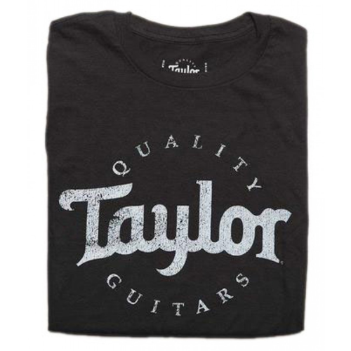 Taylor Men's Distressed Logo Tshirt - Medium